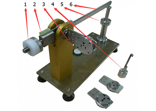 IEC60884 Plug Socket Tester Torque Balance Test Apparatus 0