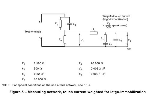 IEC60598 G.2 Touch Current Measuring Network 1